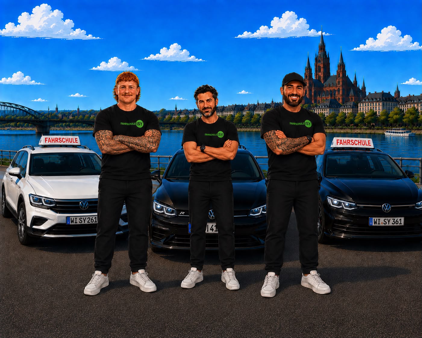 Das Team der Fahrschule Isy